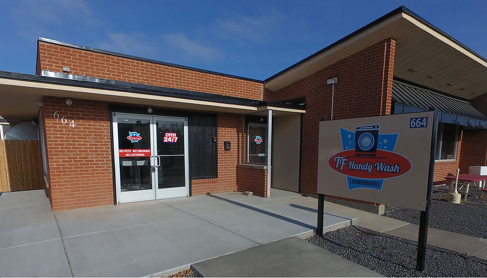 TF Handy Wash storefront exterior in Twin Falls, Idaho